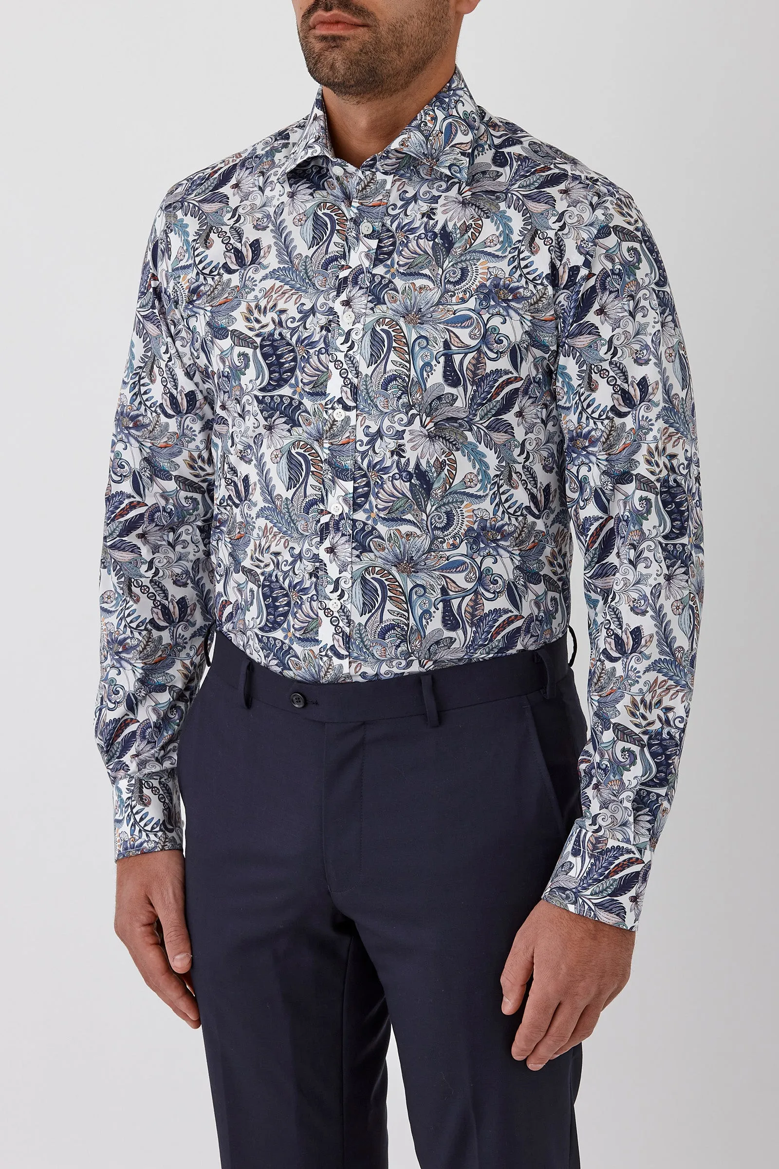 Dom Bagnato - Giorgio Shirt - Steel Paisley