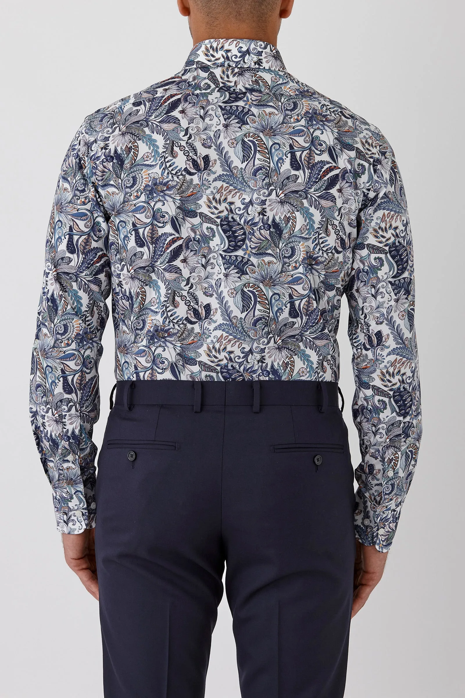 Dom Bagnato - Giorgio Shirt - Steel Paisley