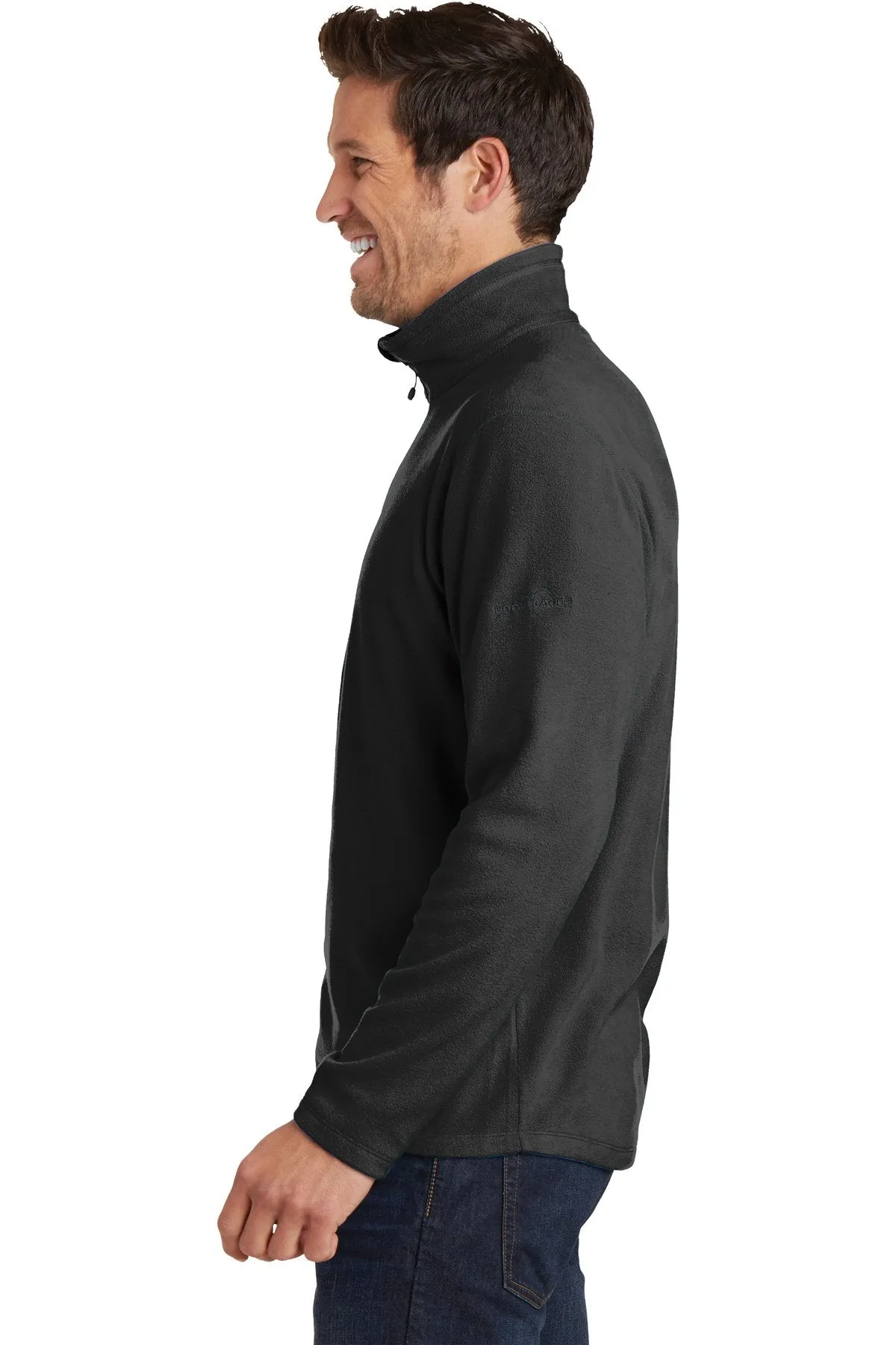 Eddie Bauer1/2-Zip Microfleece Jacket EB226 Black [Mulhern + Kulp]