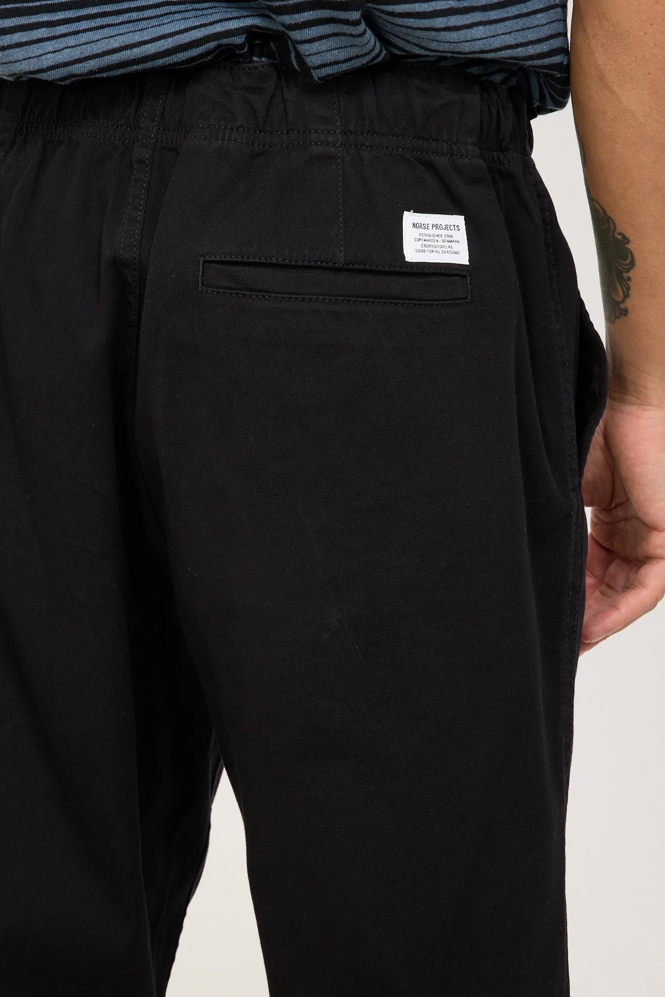 Ezra Light Stretch Pant Black