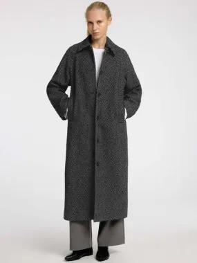 Femme Tasja Wool Coat - Black