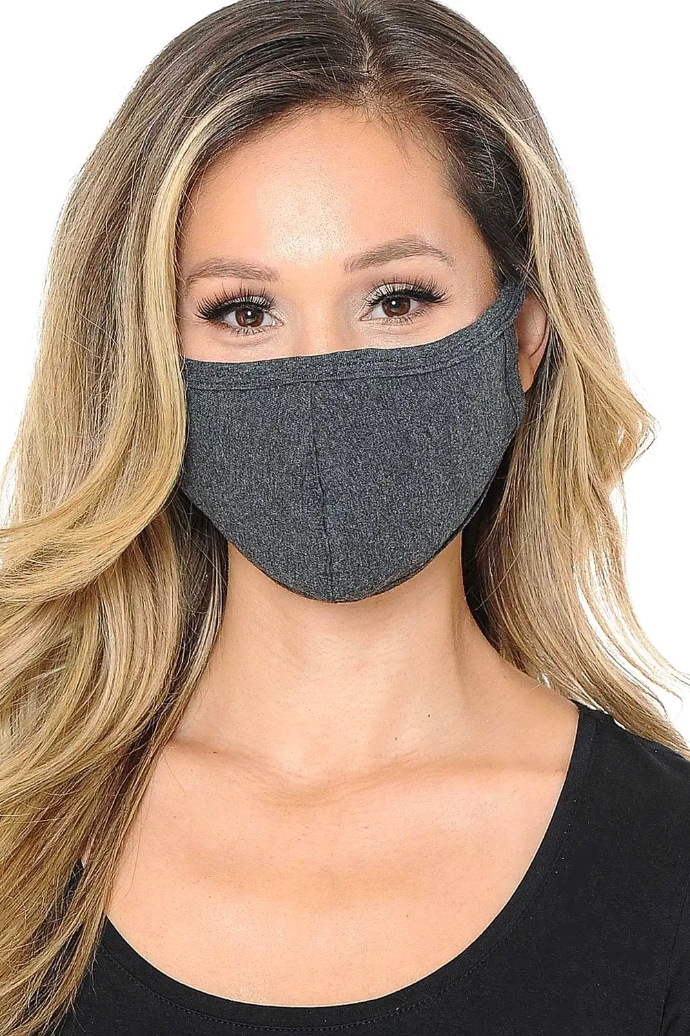 Fiumara Apparel Reusable Cotton Face Mask with PM2.5 Filter Pocket