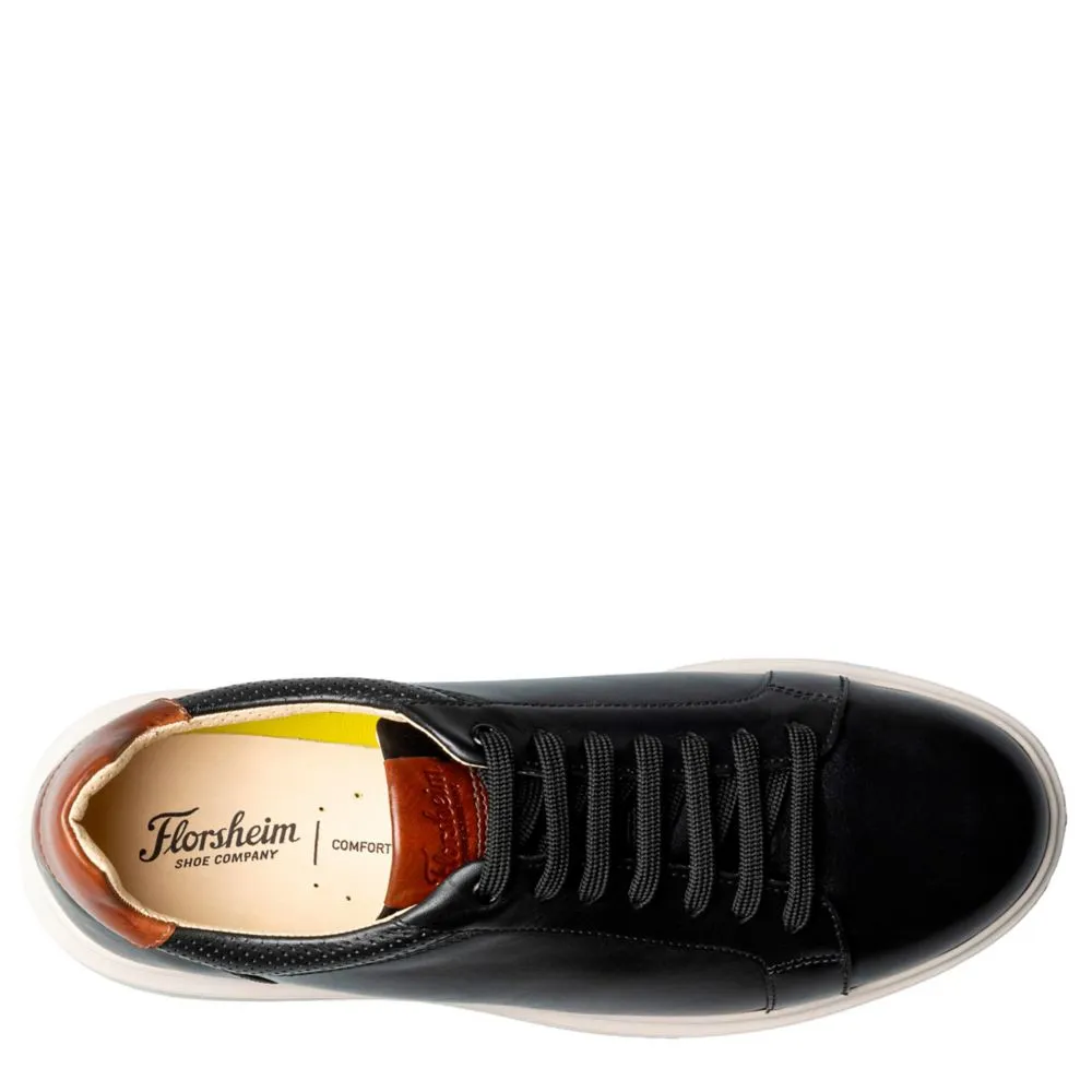 FLORSHEIM  MENS SOCIAL LACE TO TOE SNEAKER