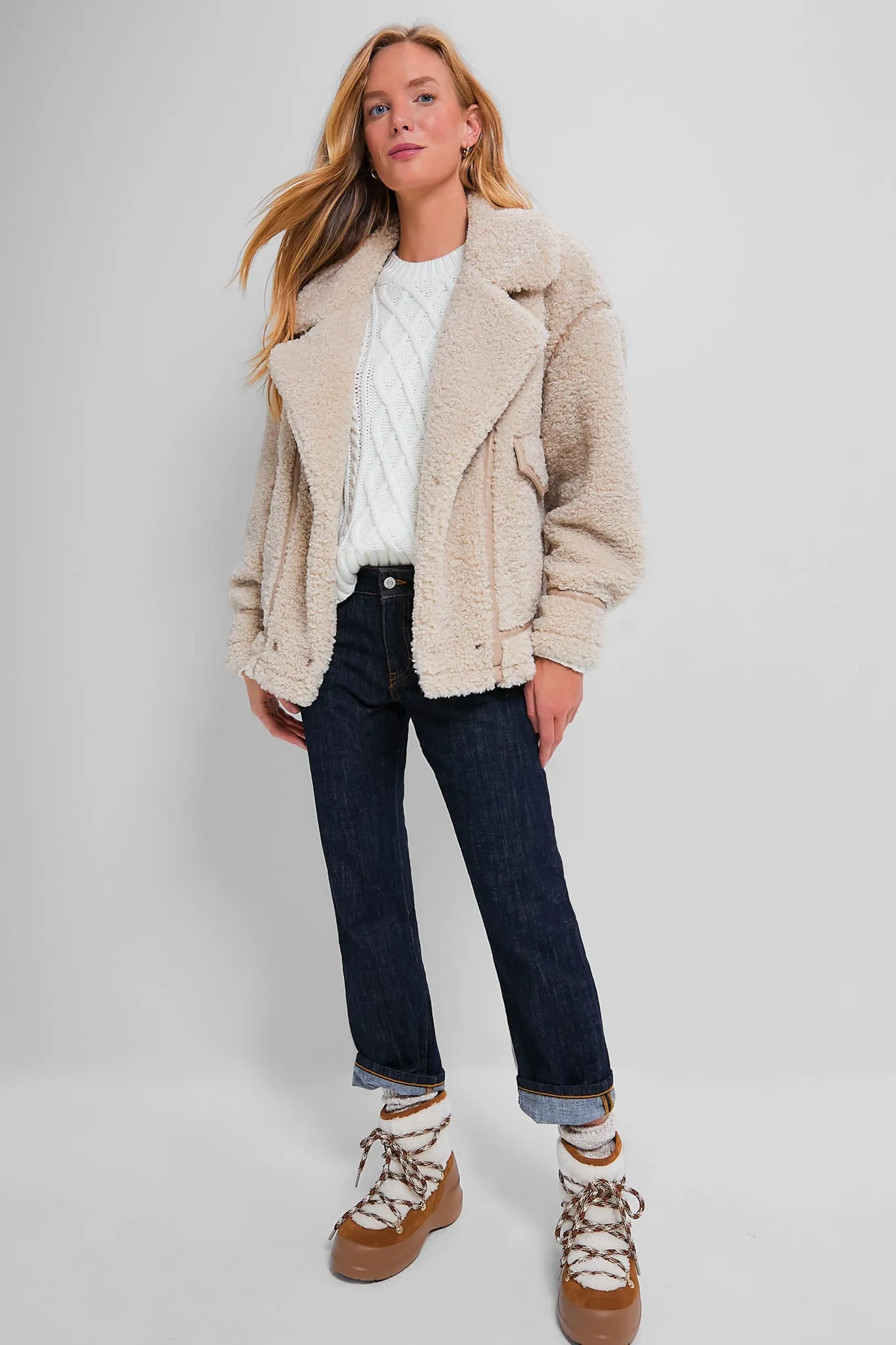 Fossil Ari Sherpa Coat