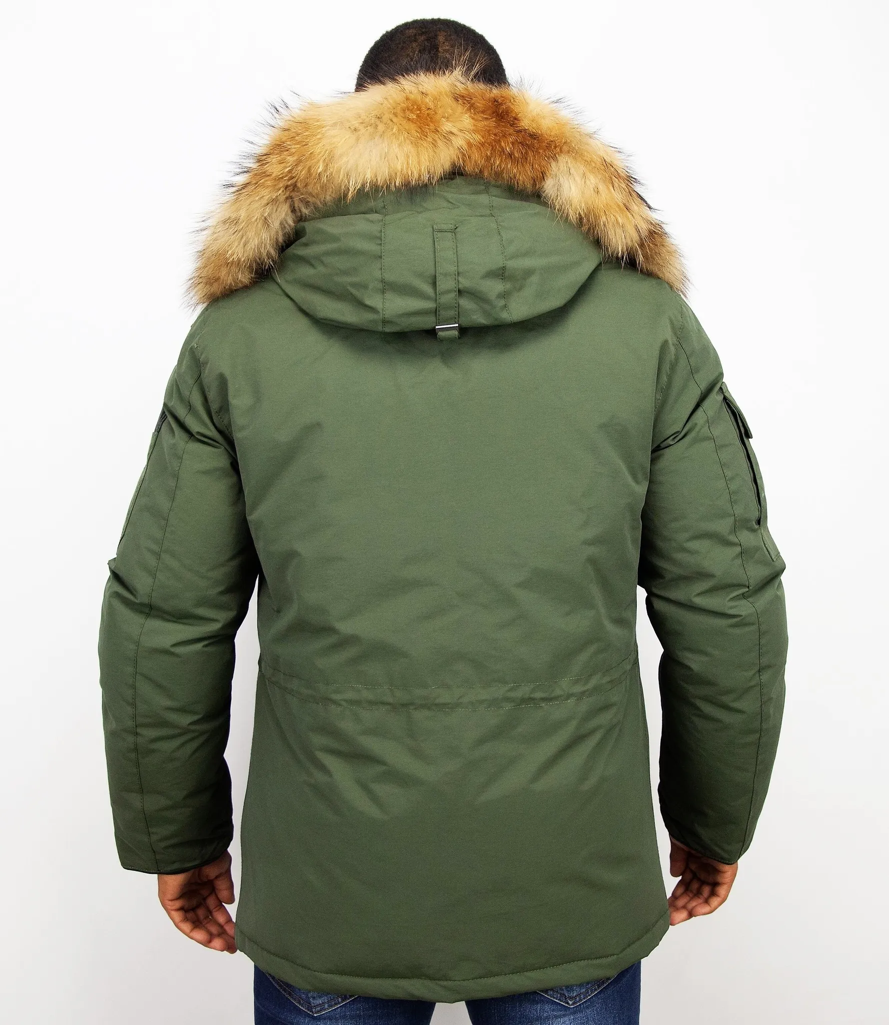 Fur Collar Coat | Men Winter Coat Long | Expedition Parka |