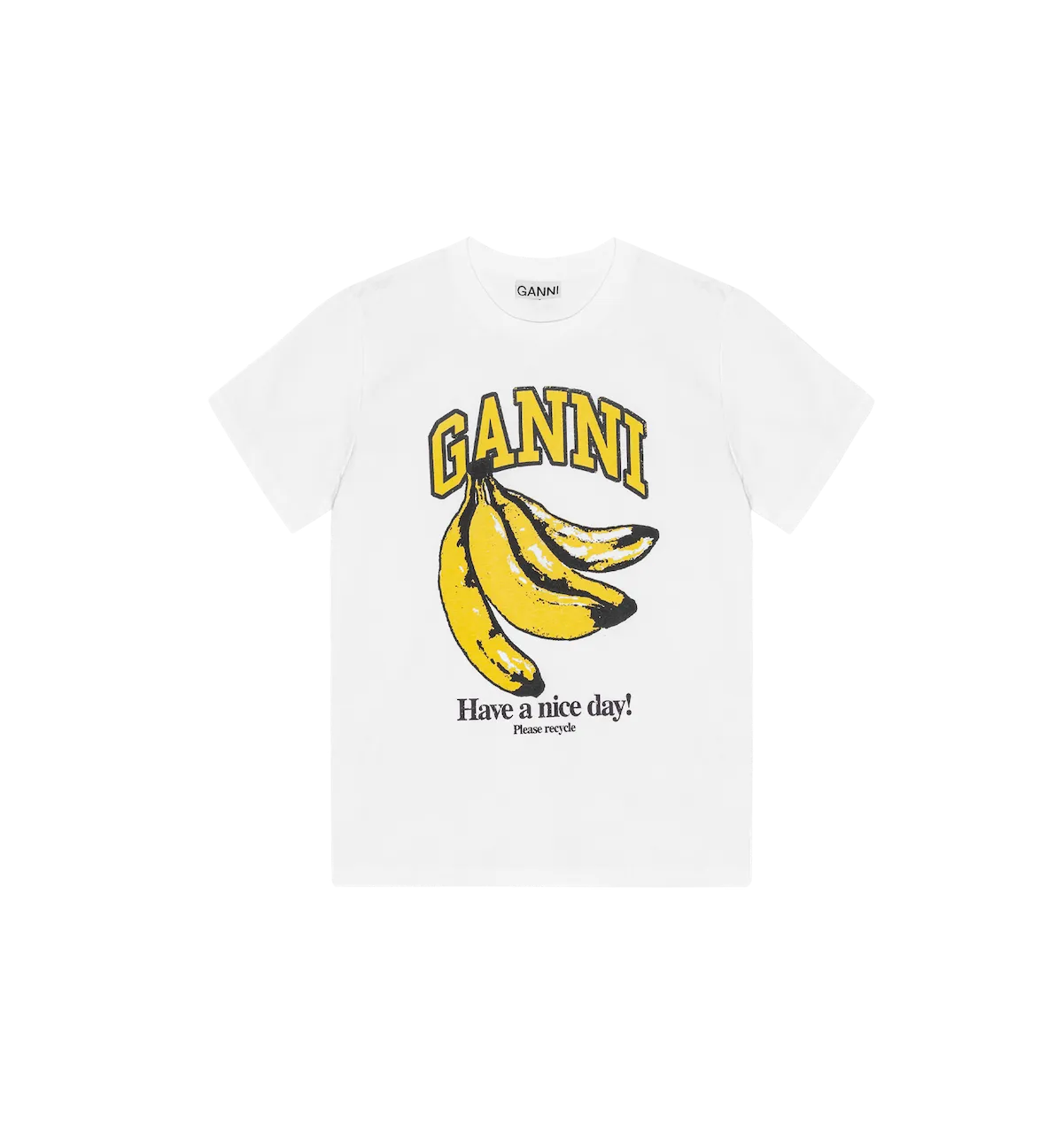 GANNI Banana Relaxed T-shirt