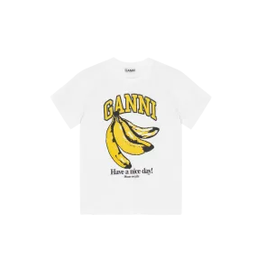 GANNI Banana Relaxed T-shirt