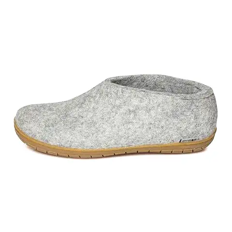 Glerups Slipper - Shoe Cut (Natural Rubber Sole)