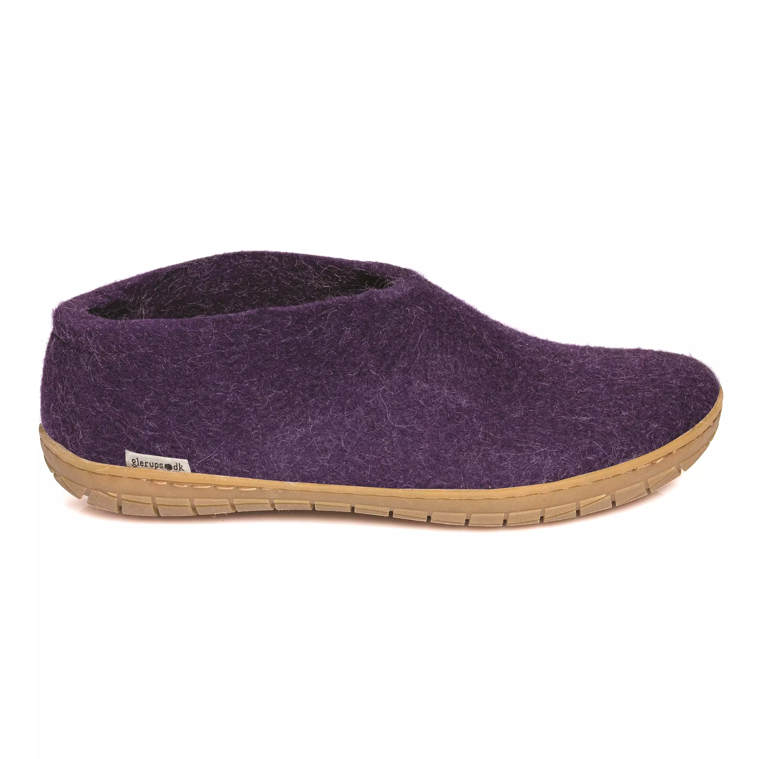 Glerups Slipper - Shoe Cut (Natural Rubber Sole)