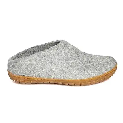 Glerups Slipper - Slip-on Cut (Natural Rubber Sole)