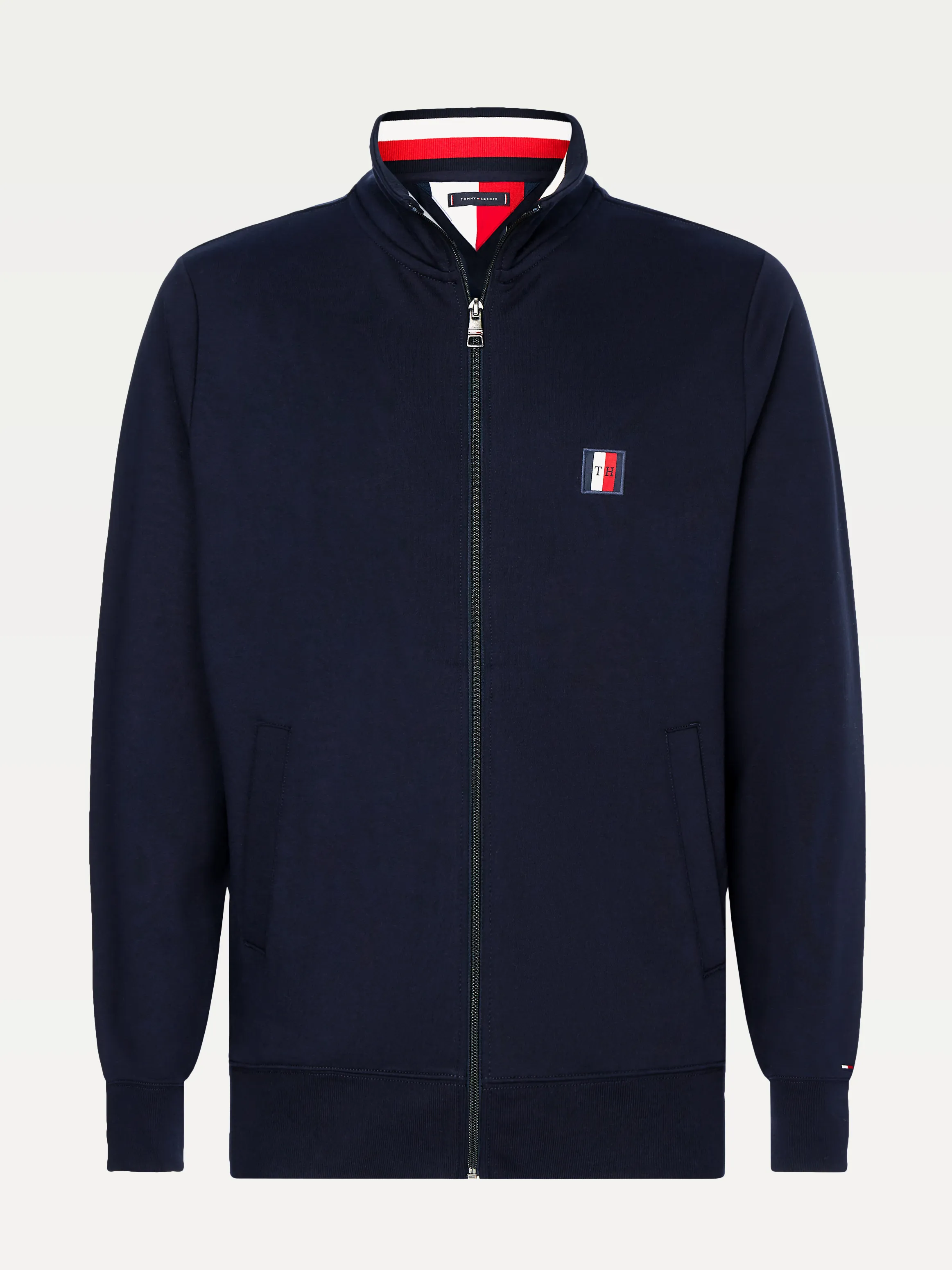 Global Stripe Zip Thru | Sweatshirts & Hoodies | Tommy Hilfiger