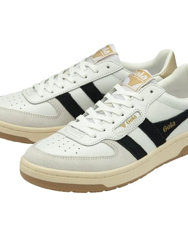 Gola Hawk Sneakers - White/Black/Gold