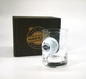 Golf Ball Whiskey Drinks Glasses