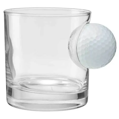 Golf Ball Whiskey Drinks Glasses