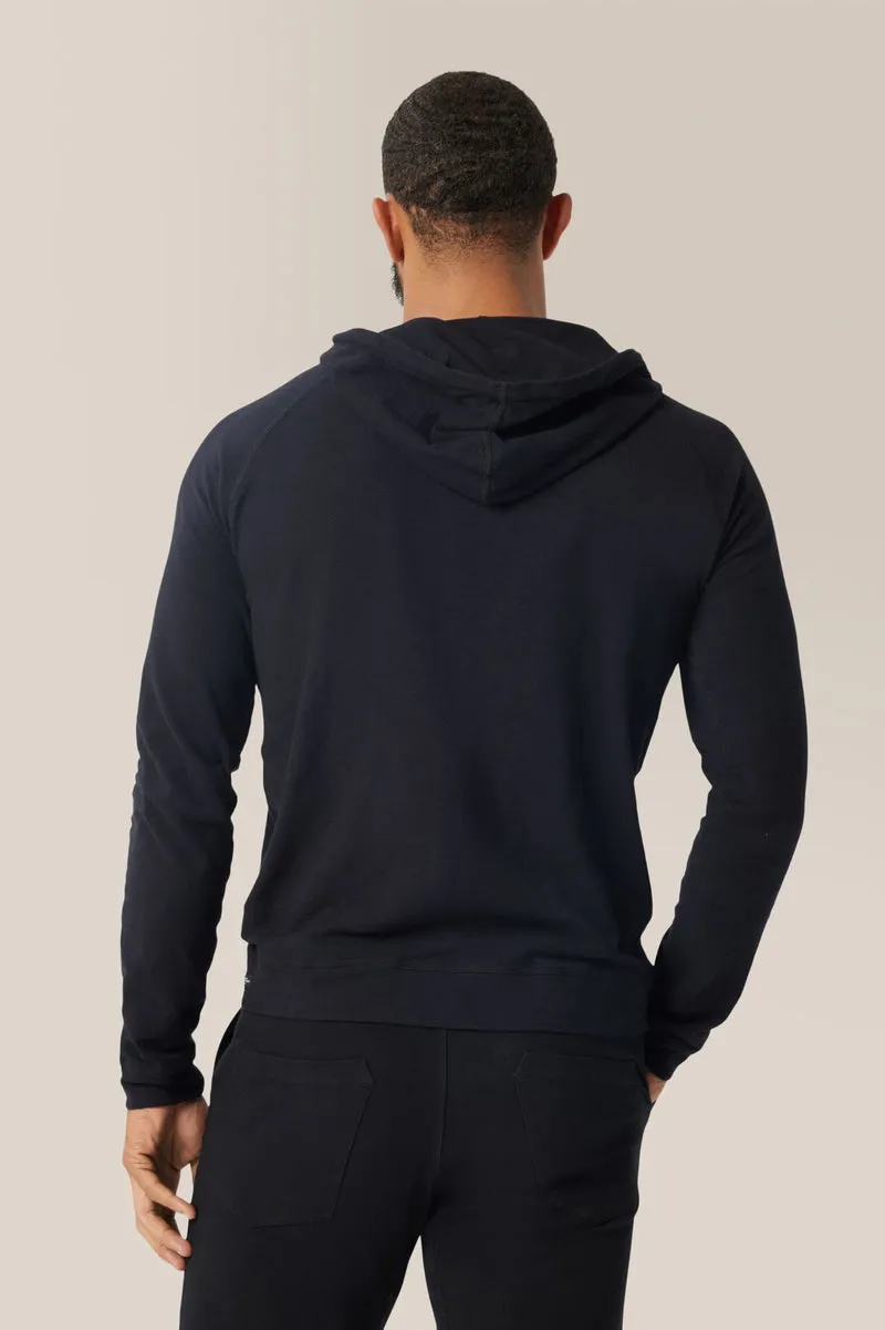 Good Man Brand Cotton Hoodie- Black