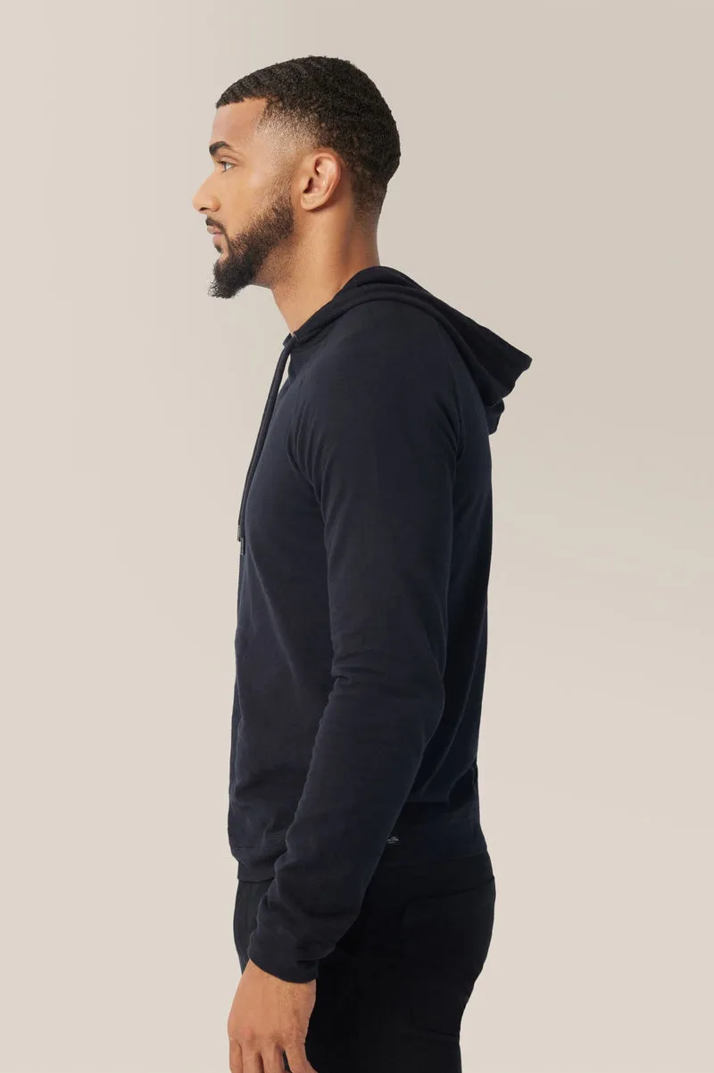 Good Man Brand Cotton Hoodie- Black