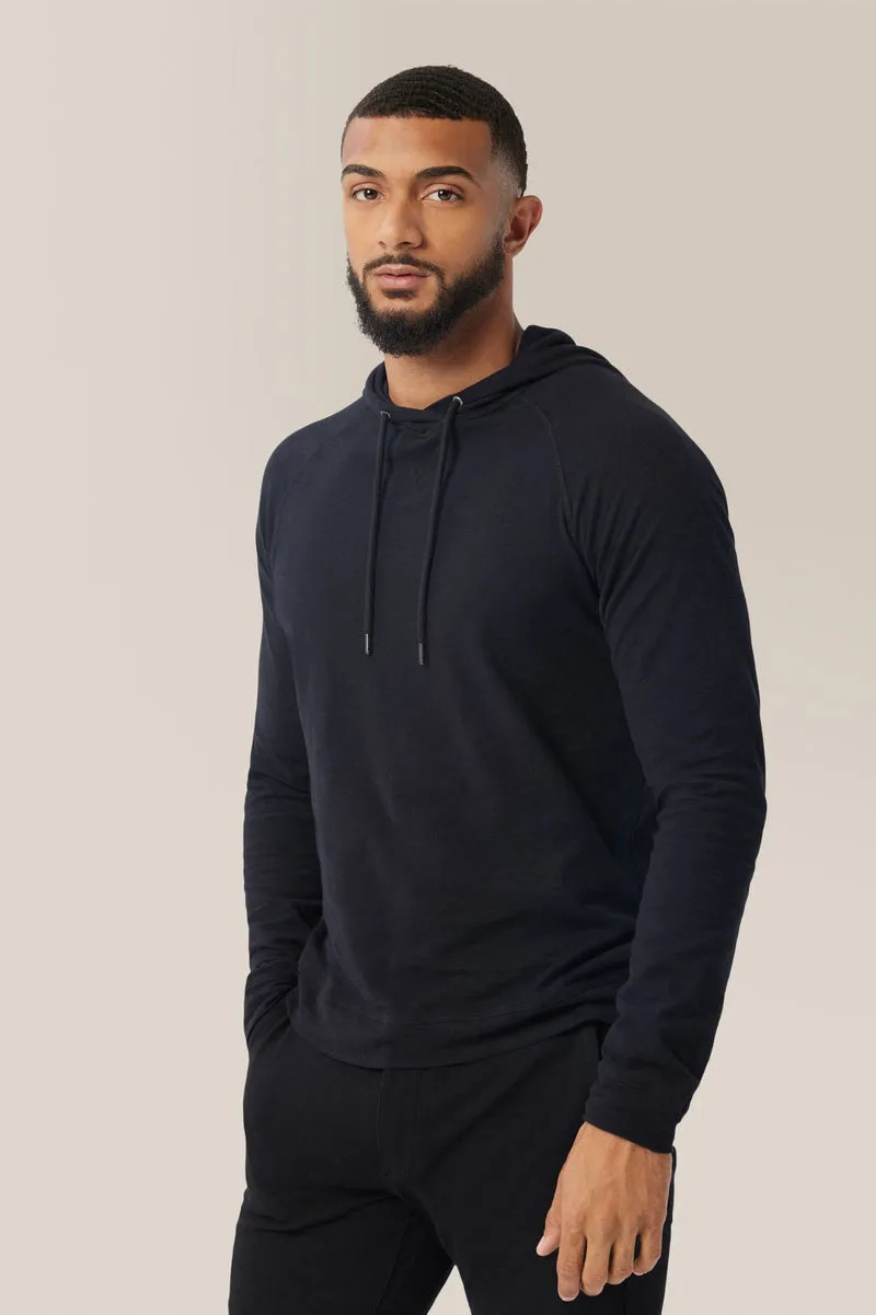 Good Man Brand Cotton Hoodie- Black