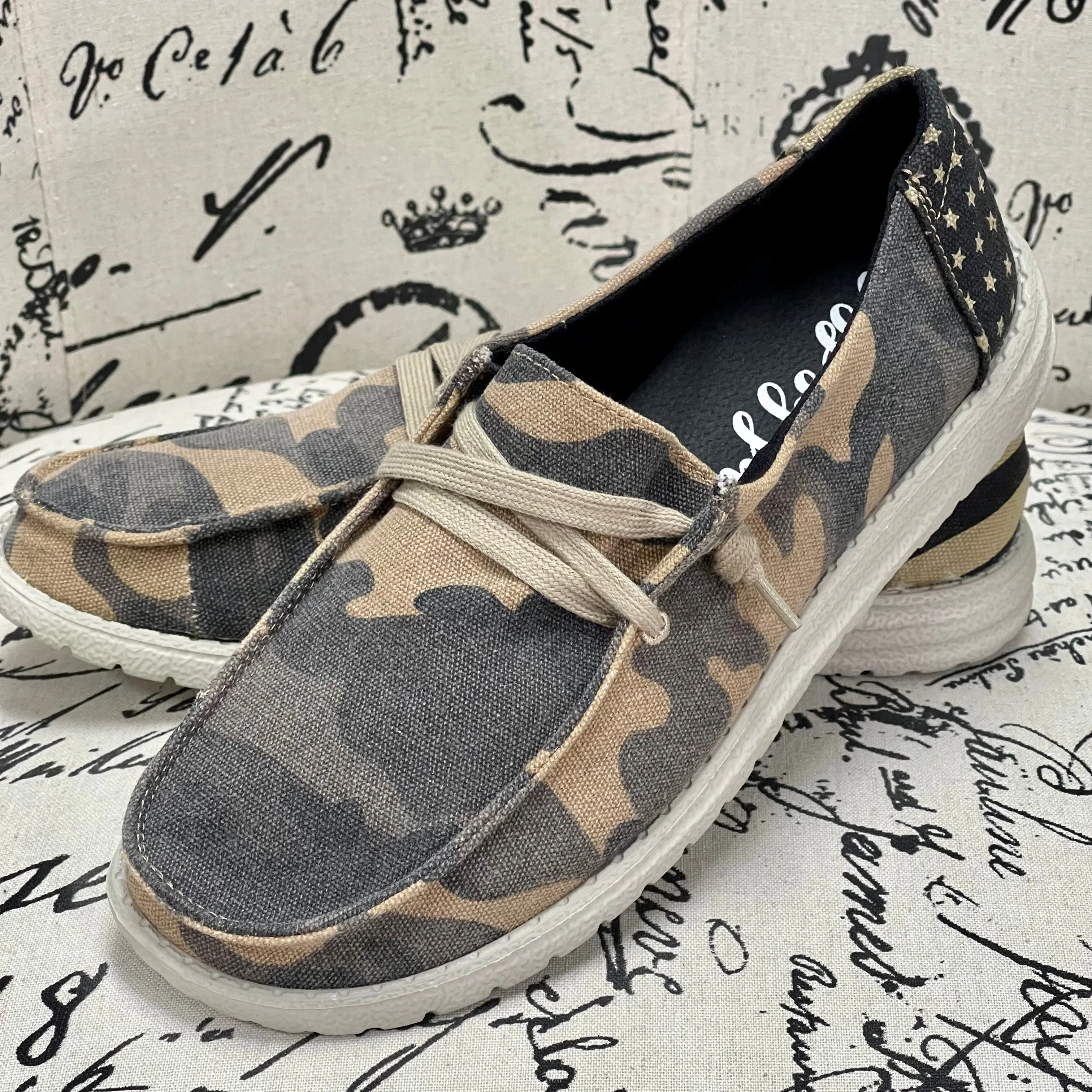 Gypsy Jazz Cadence Sneaker - Camo