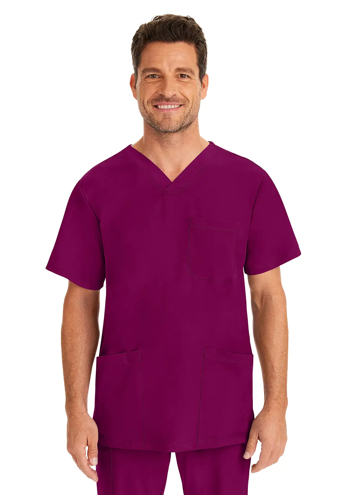 Healing Hands HH Works 2590 Men's Matthew 4 Pocket Scrub Top