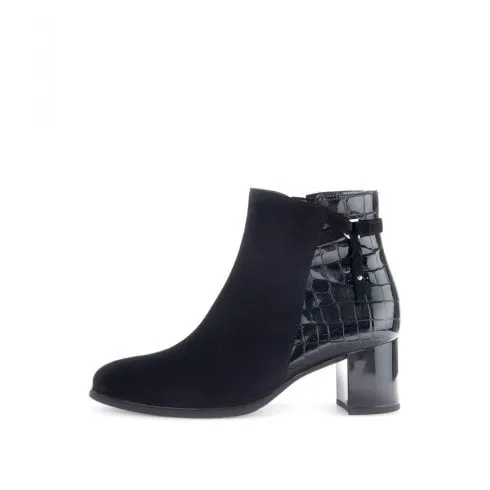 Heeled Ankle Boot with Trim - Bonn 55.692