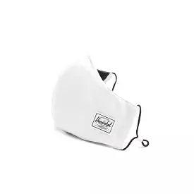 Herschel Classic Fitted Face Mask White