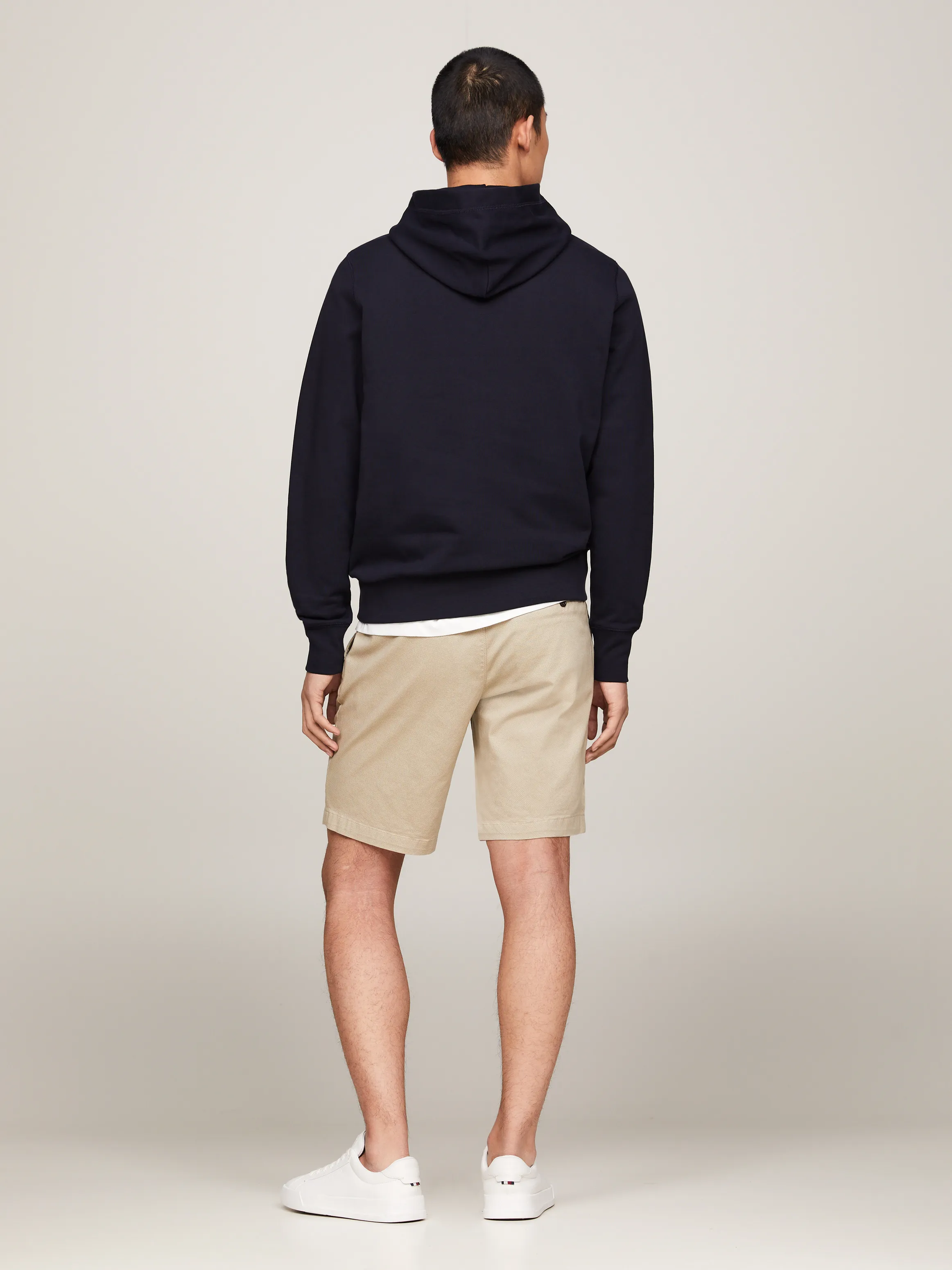 Hilfiger Monotype Topstitch Regular Fit Hoodie | Sweatshirts & Hoodies | Tommy Hilfiger