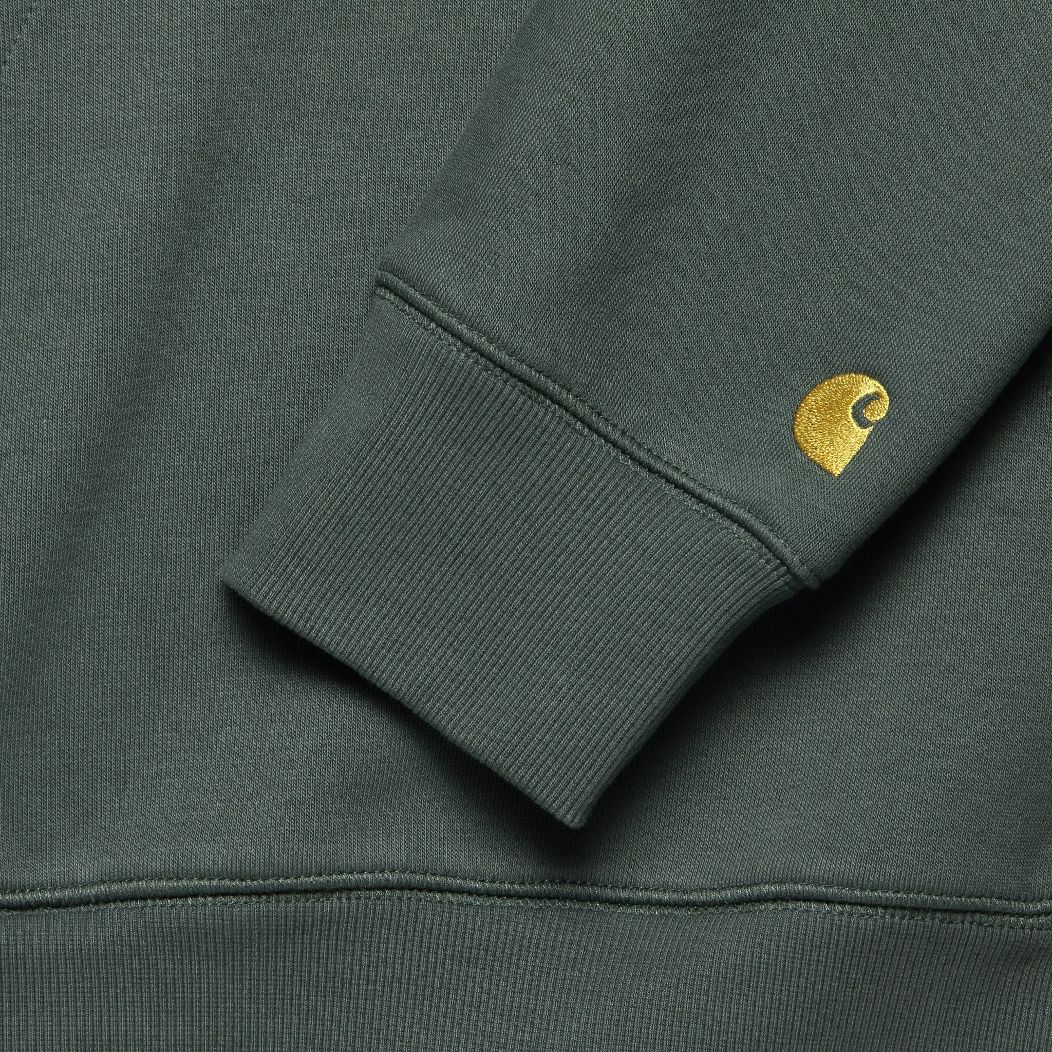 Hooded Chase Sweatshirt - Jura/Gold