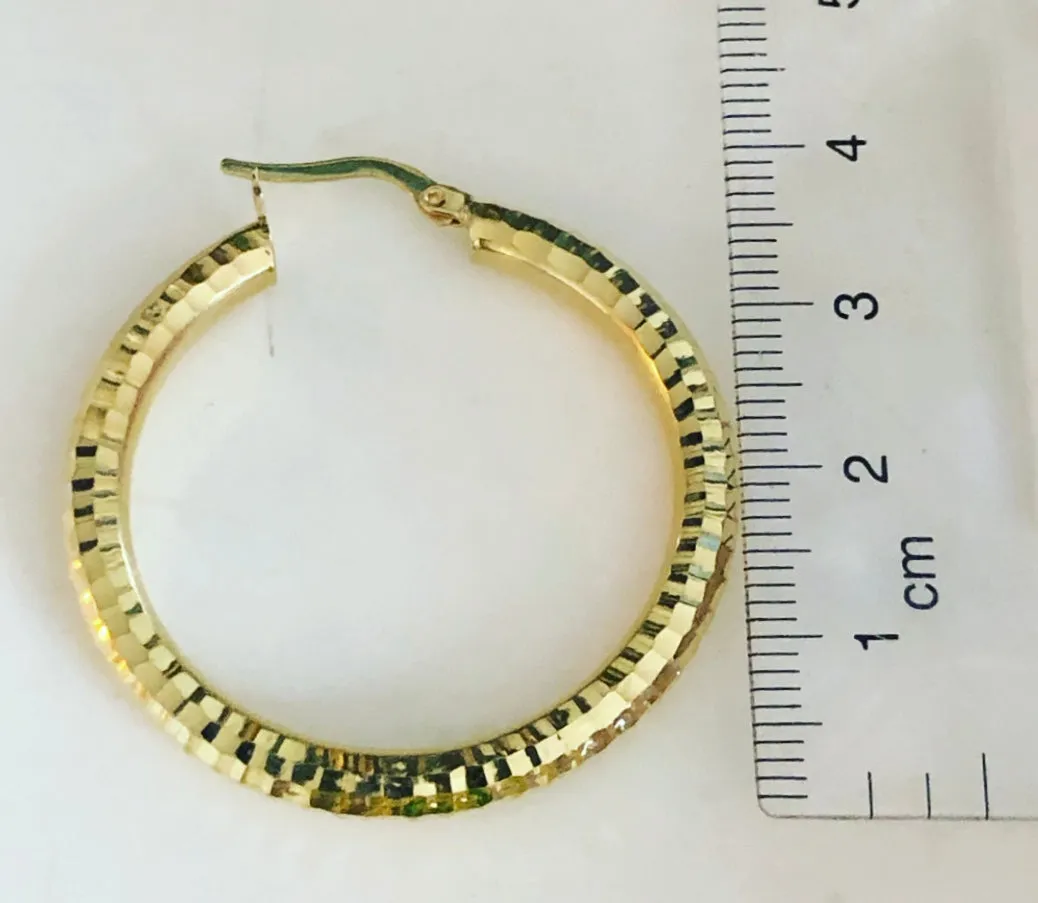 Hoop earrings