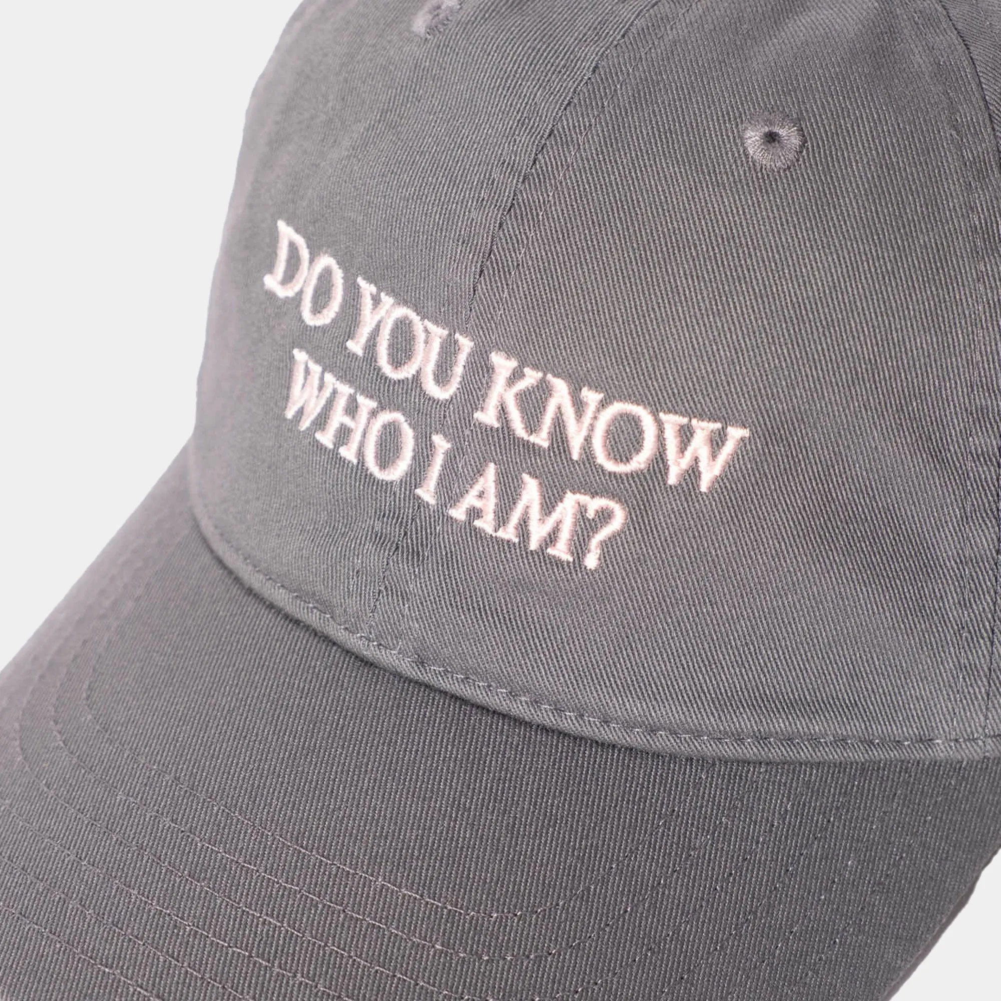 IDEA Do You Know Who I Am? Hat - Charcoal