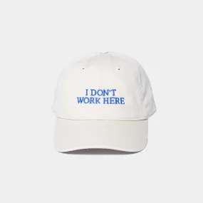 IDEA Sorry I Don't Work Here Hat - Beige