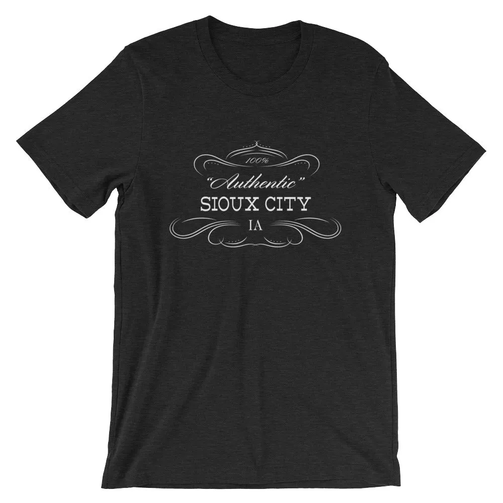 Iowa - Sioux City IA - Short-Sleeve Unisex T-Shirt - Authentic