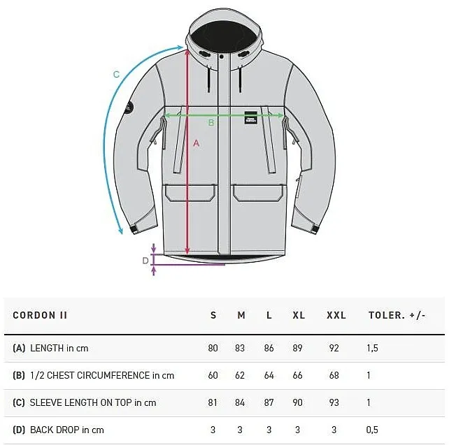 jacket Horsefeathers Cordon II - Storm - men´s