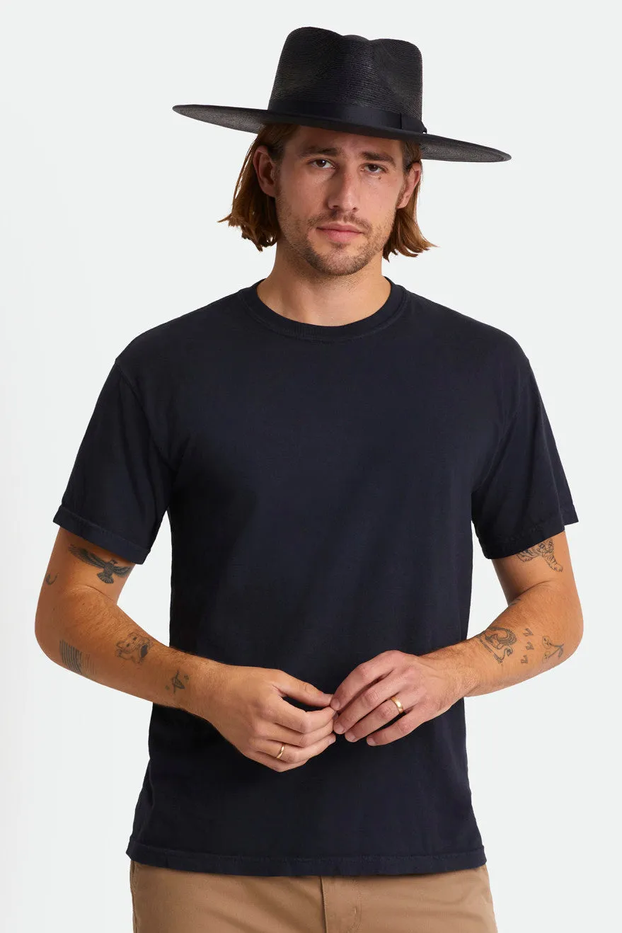 Jo Straw Rancher Hat - Black