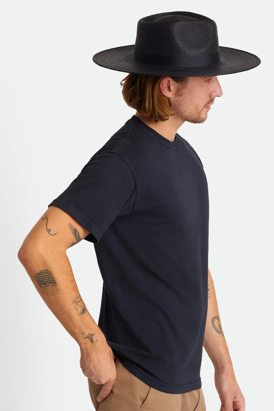 Jo Straw Rancher Hat - Black