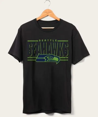 Junk Food NFL Seahawks Slogan Fan Tee