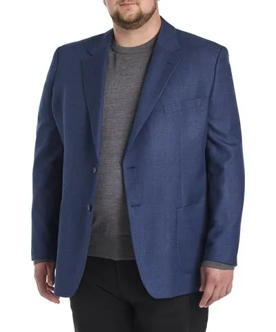 JV Reflex Big & Tall JV Reflex Mini Check Sport Coat