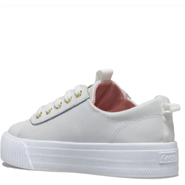 Keds Kids' Triple Step Leather Sneaker (Toddler/Little Kid/Youth)