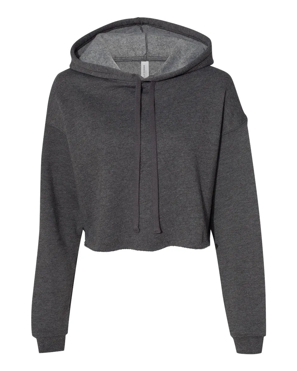 Ladies' Cropped Fleece Hoodie