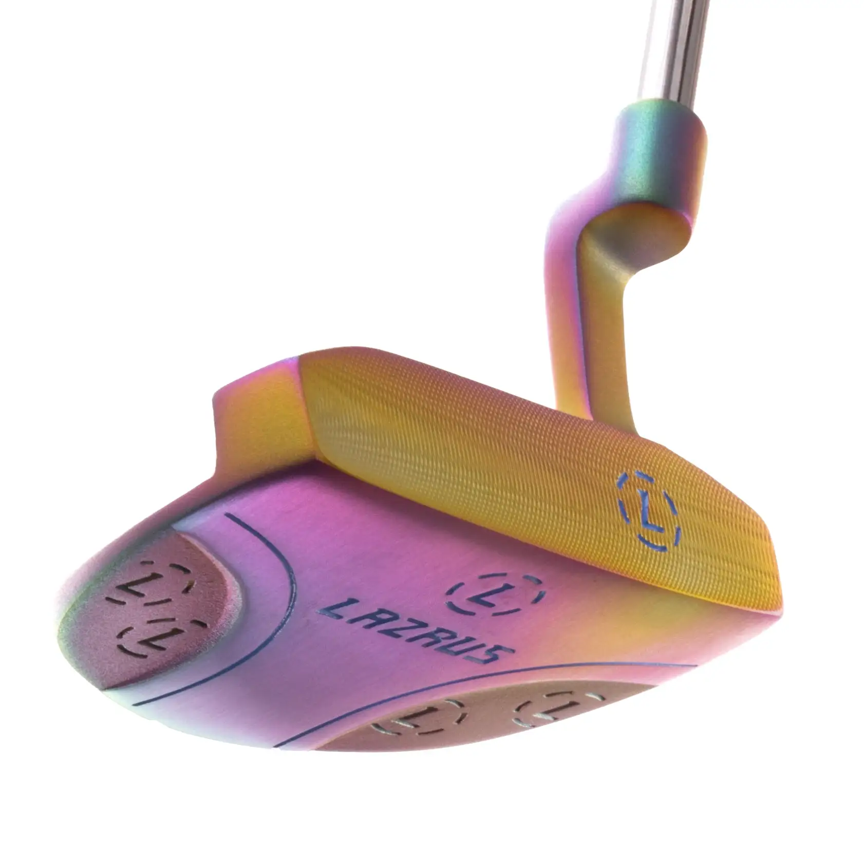 Lazrus Golf Premium Putter - Milled Face (Right & Left Hand) With Magnetic Head Cover