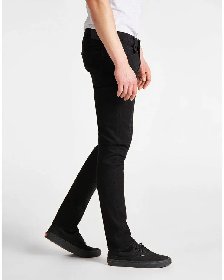 Lee Luke Slim Tapered Mens Jeans - Clean Black