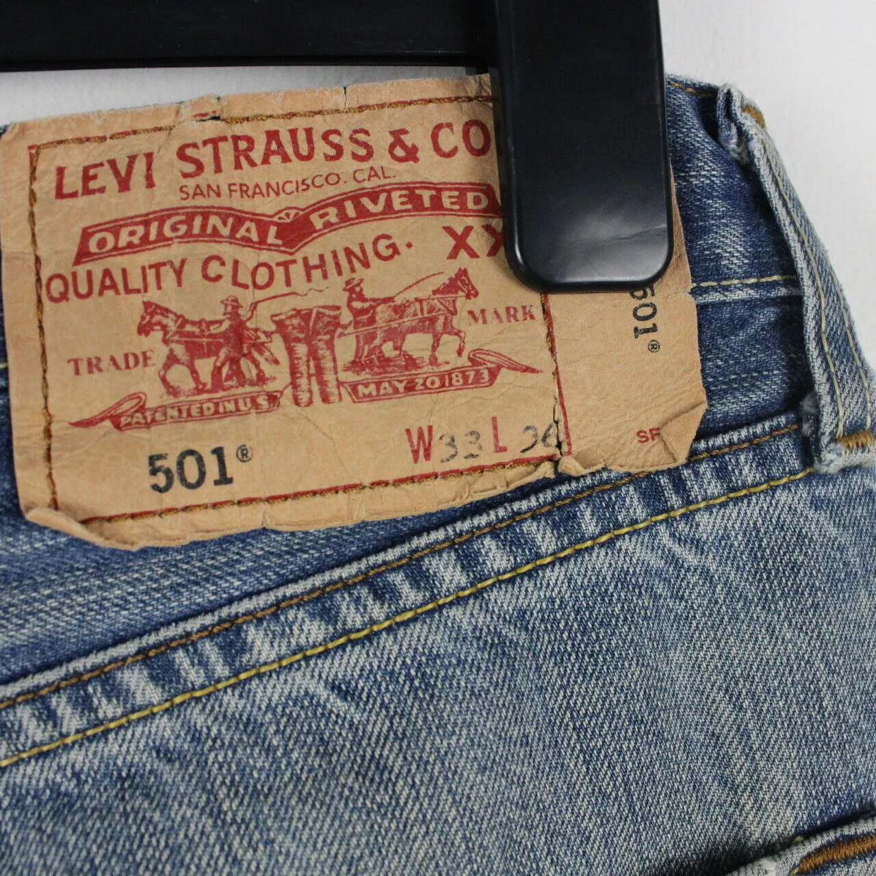 LEVIS 501 Jeans Blue | W33 L36