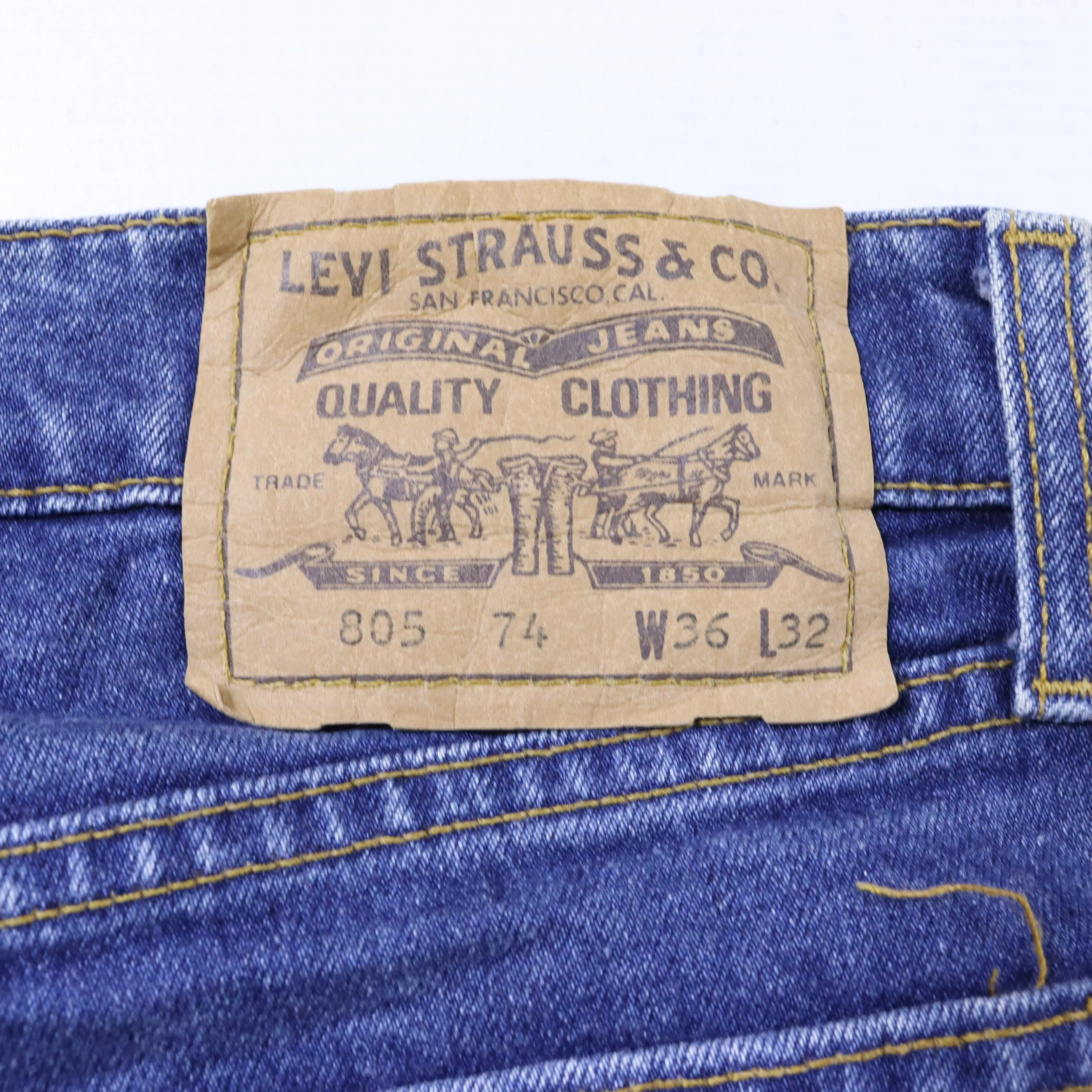 Levi's 805 Blue Jeans