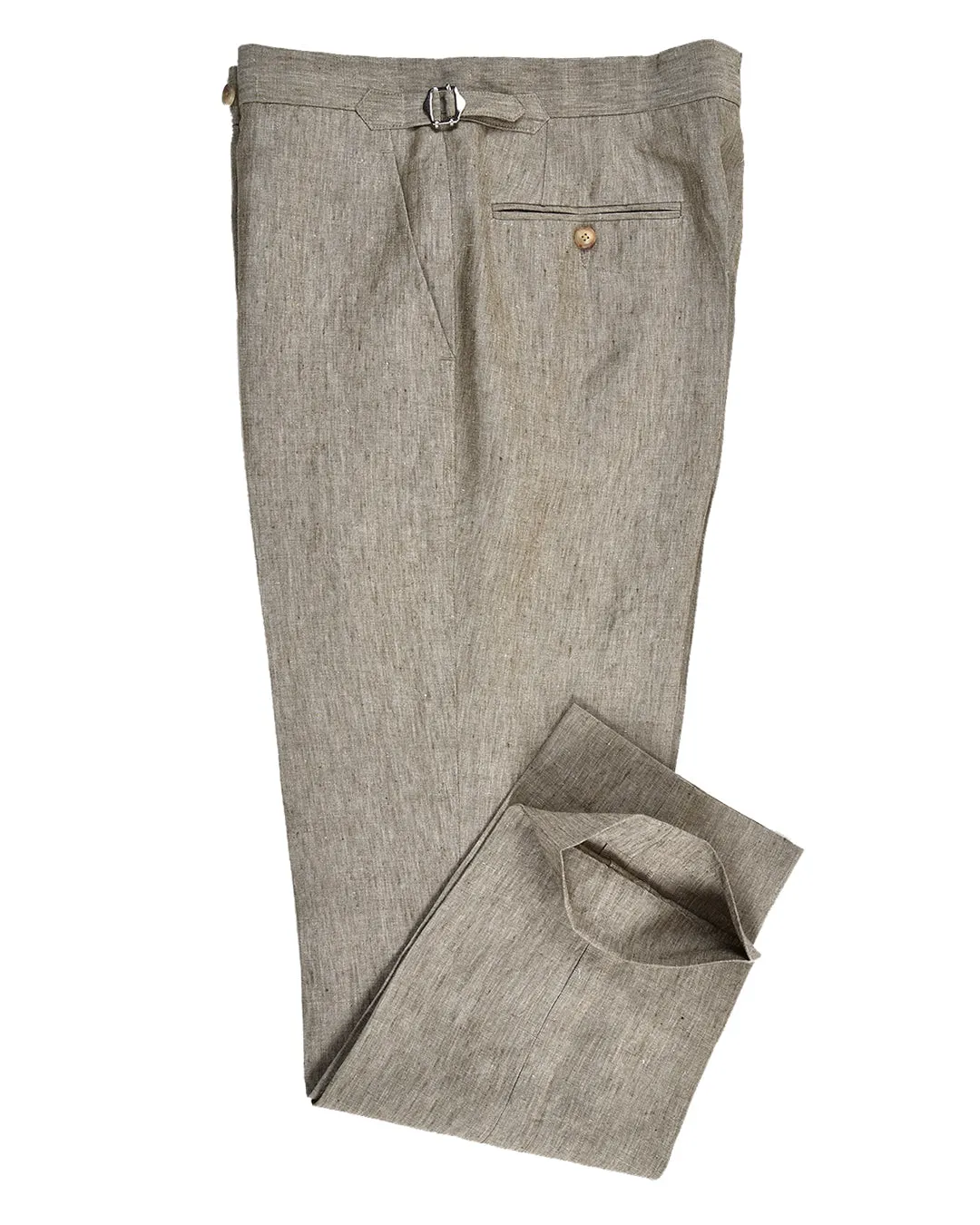 Light Olive Linen Pant