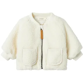 Lil'Atelier Coconut Milk Lajo Bee Bomber Jacket