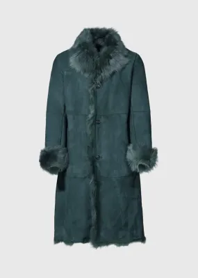 Long Hair Shearling Coat