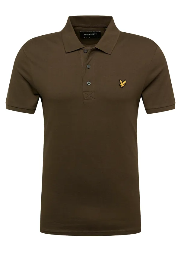 Lyle & Scott Regular Polo Shirt Olive