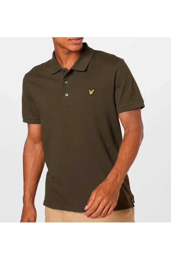 Lyle & Scott Regular Polo Shirt Olive