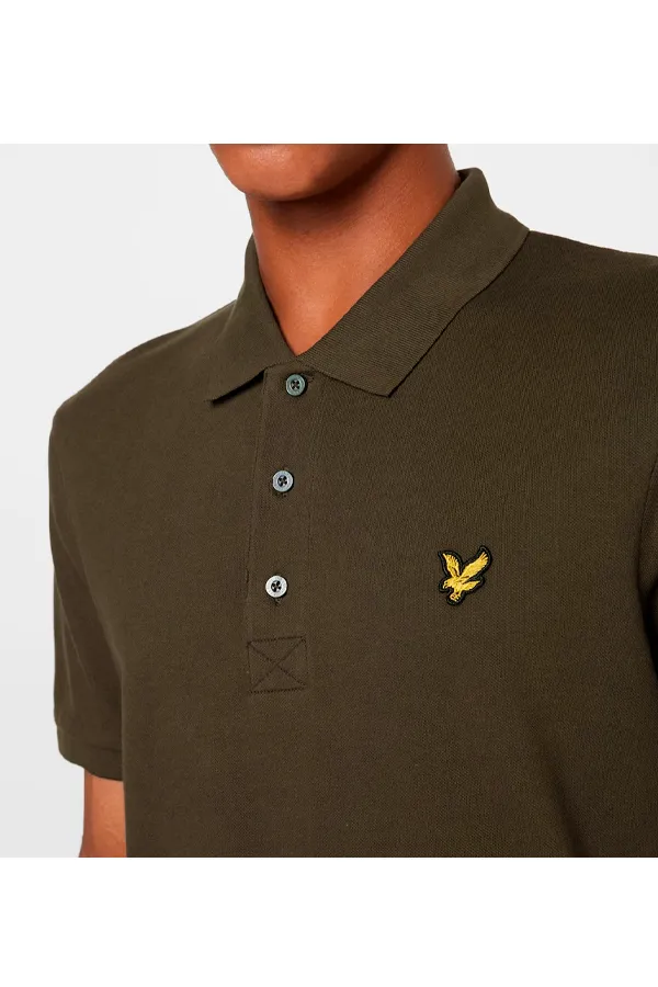 Lyle & Scott Regular Polo Shirt Olive