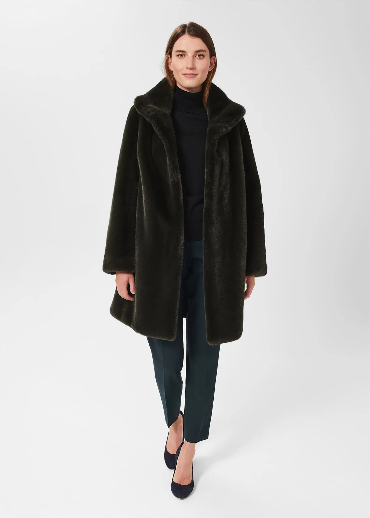 Maddox Faux Fur Coat 