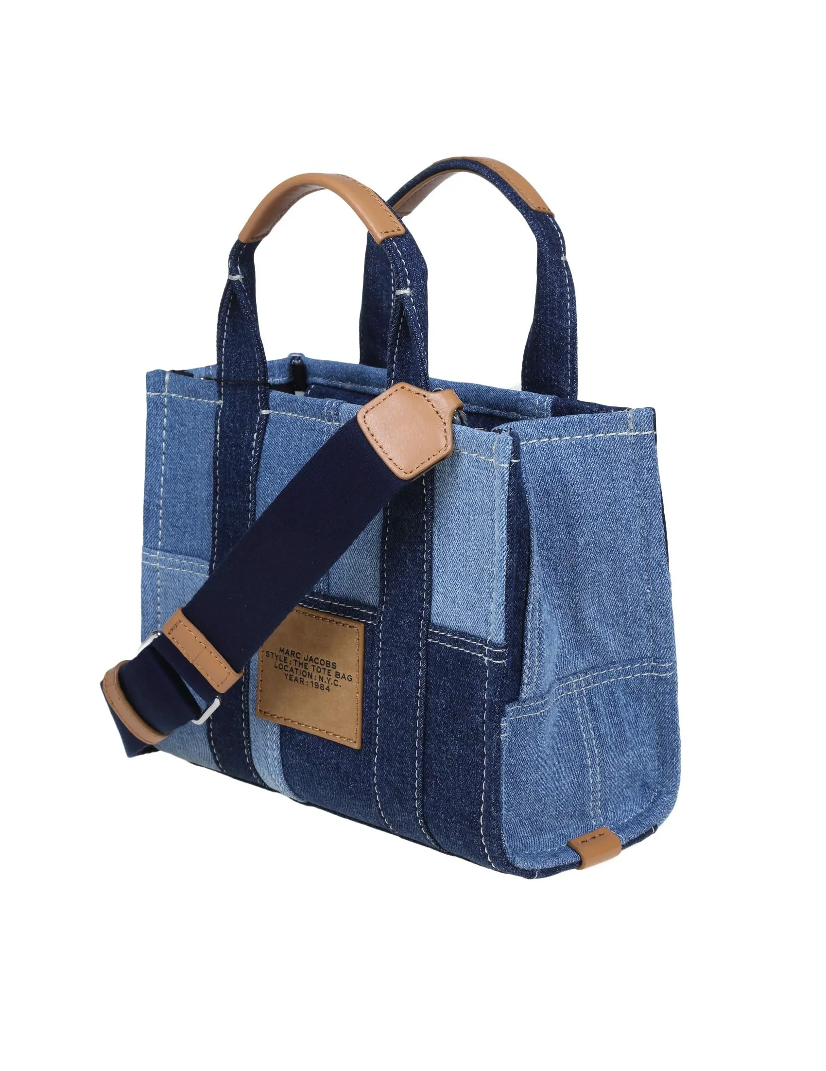 MARC JACOBS THE SMALL BAG IN BLUE DENIM JEANS